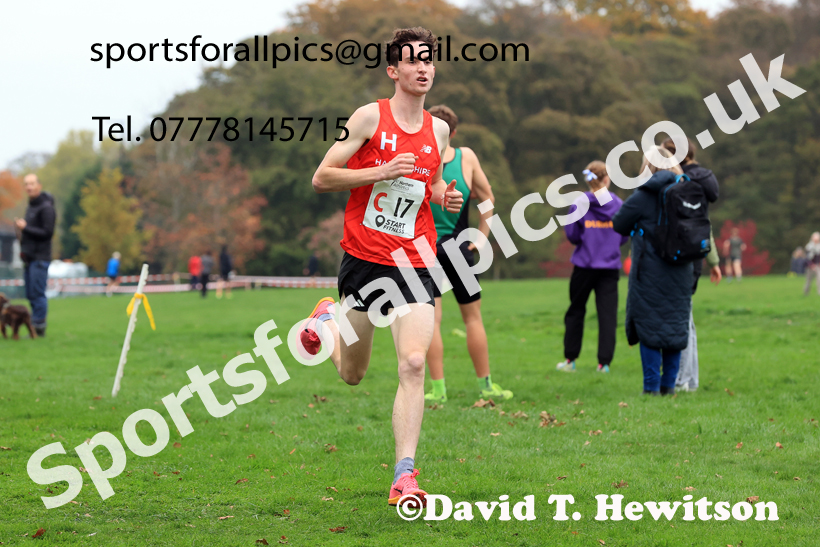 Senior Mens relay, 2025 Northern Cross Country Relays, Graves Park, Sheffield. Photo: David T. Hewitson/Sports for All Pics